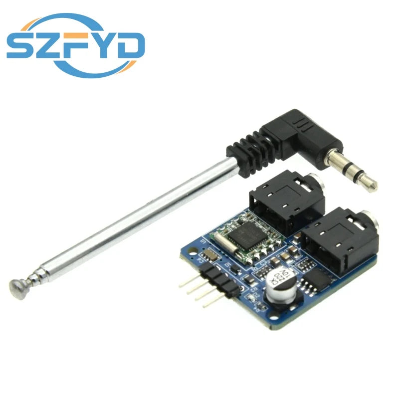 TEA5767 FM Stereo Radio Module For 76-108MHZ With Free Cable Antenna