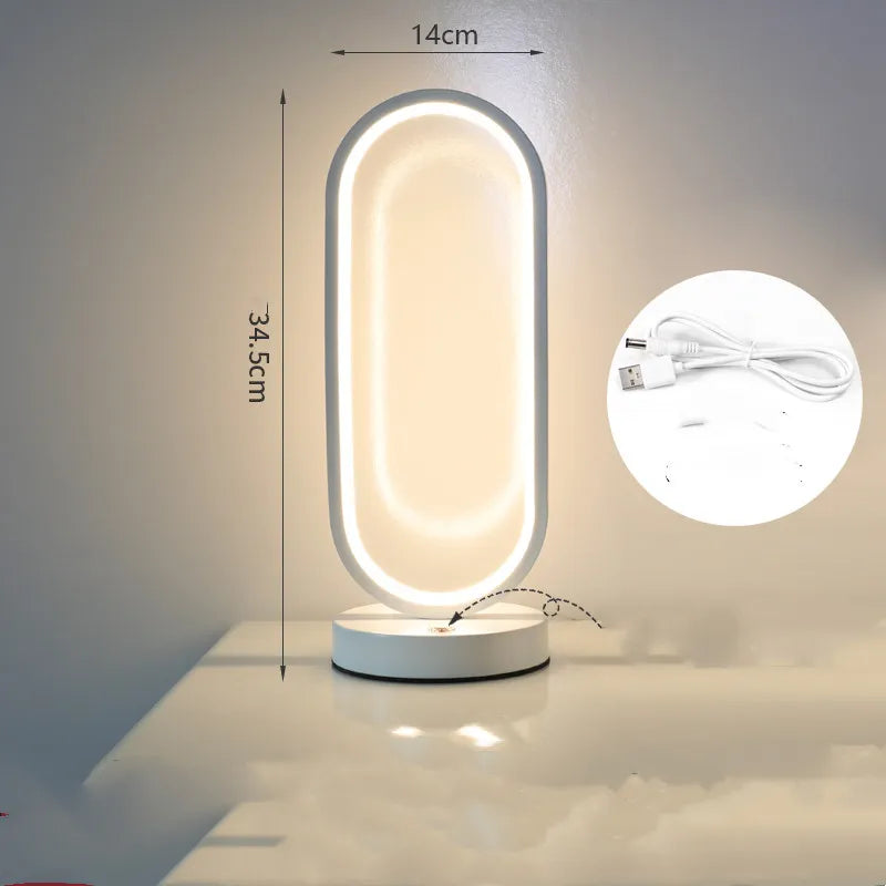 Touch &amp; Remote Bedside Lamp with Eye Protection
