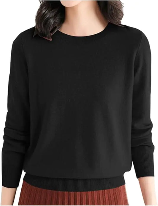 fleece sweater Black