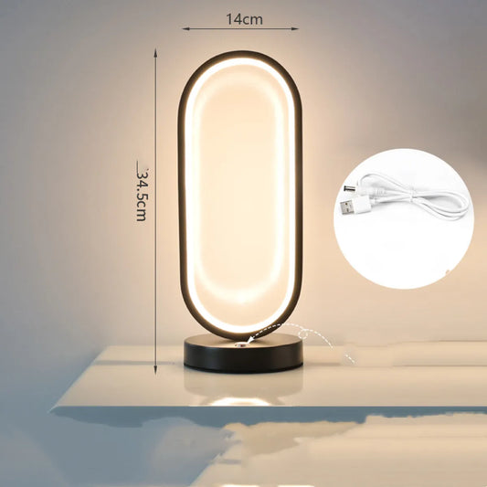 Touch &amp; Remote Bedside Lamp with Eye Protection